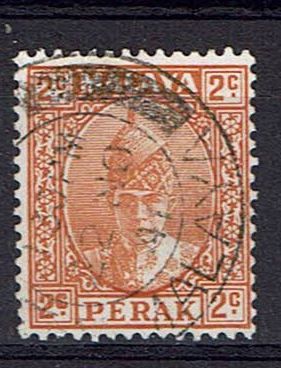 Image of Malayan States ~ Perak SG 105a FU British Commonwealth Stamp